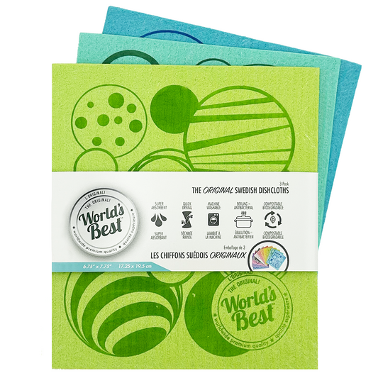 Swedish Dishcloths – 3 Pack – Printed