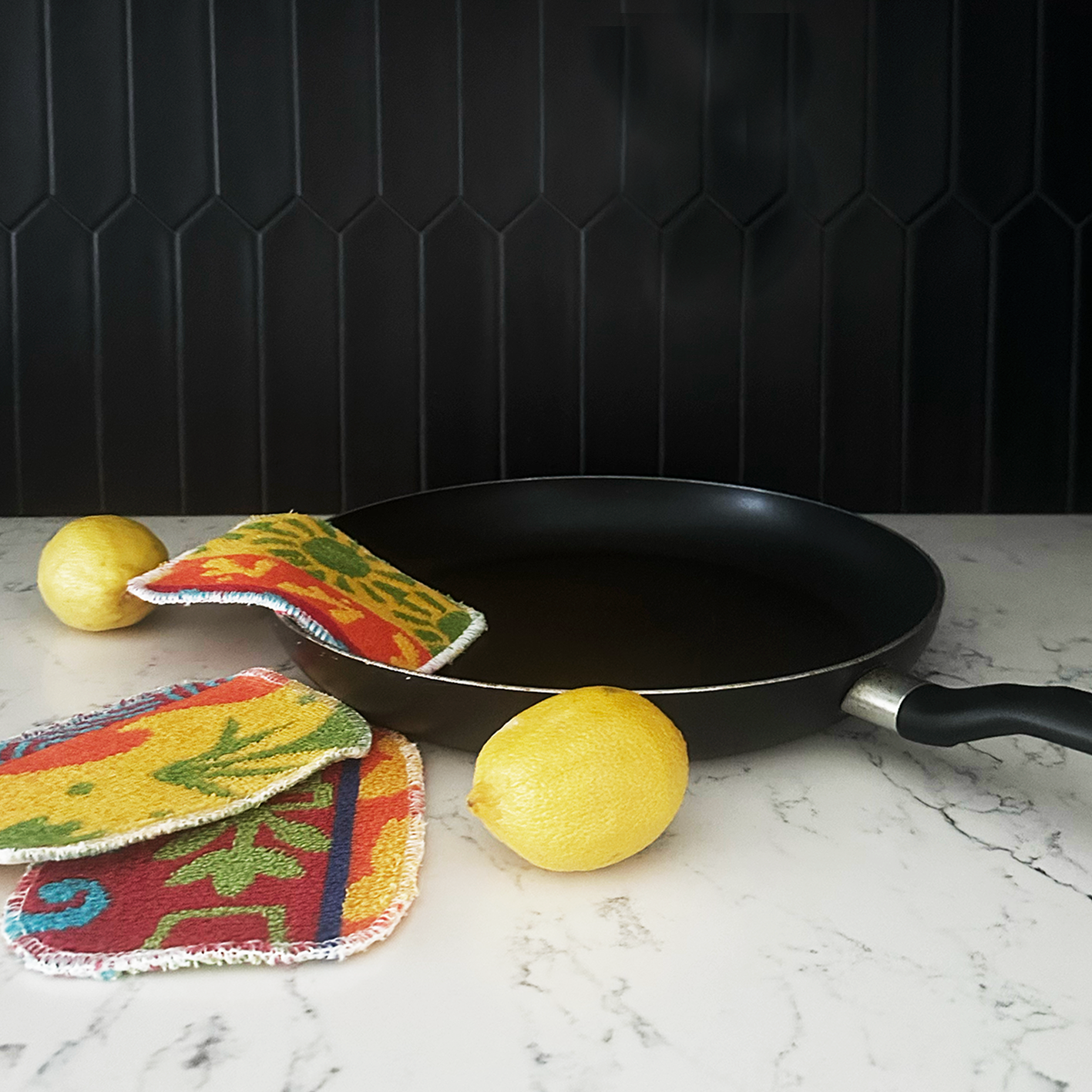 FLAT Pot Scrubber - Single - Printed