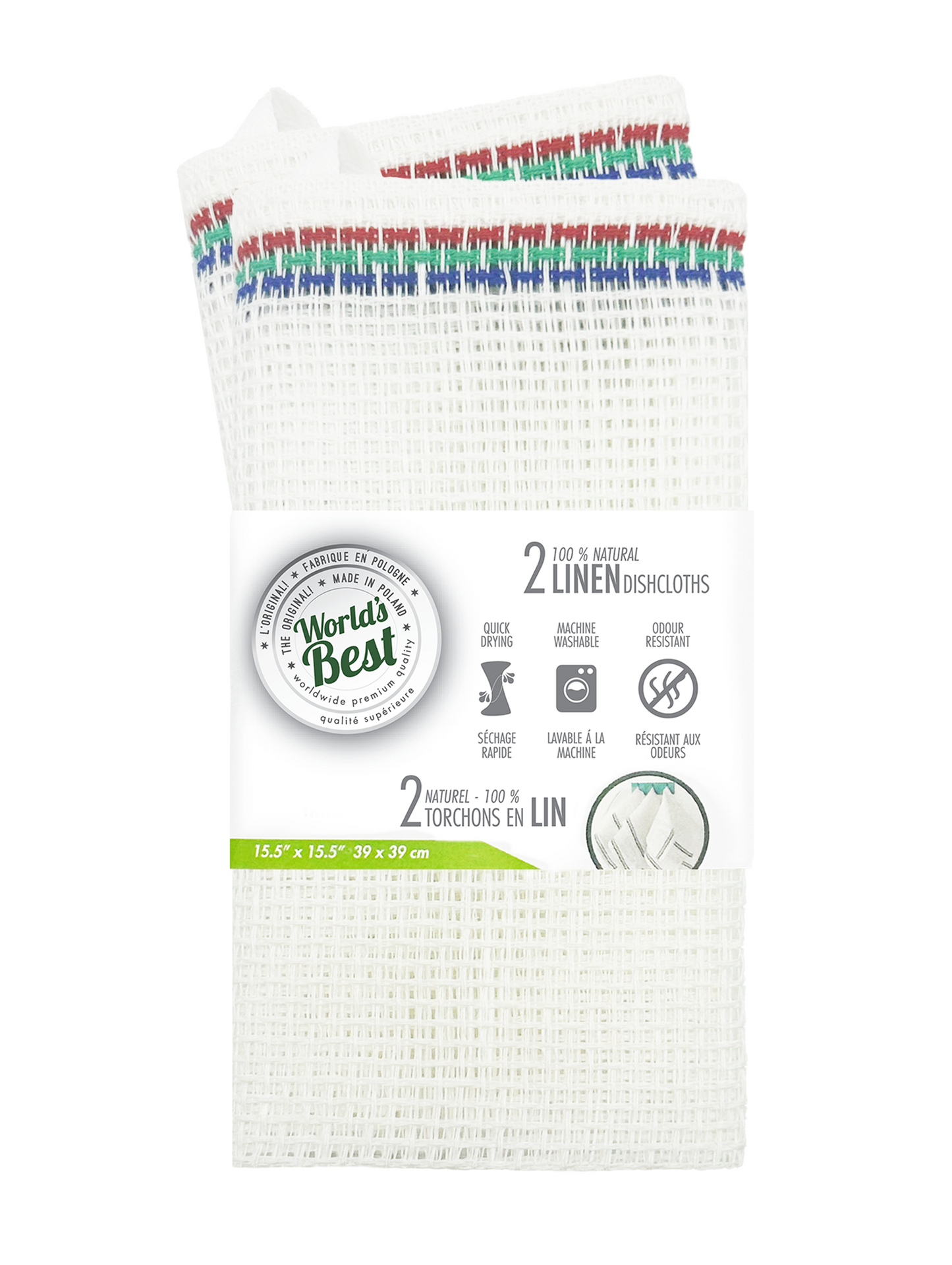 Linen Dishcloths - Set of 2
