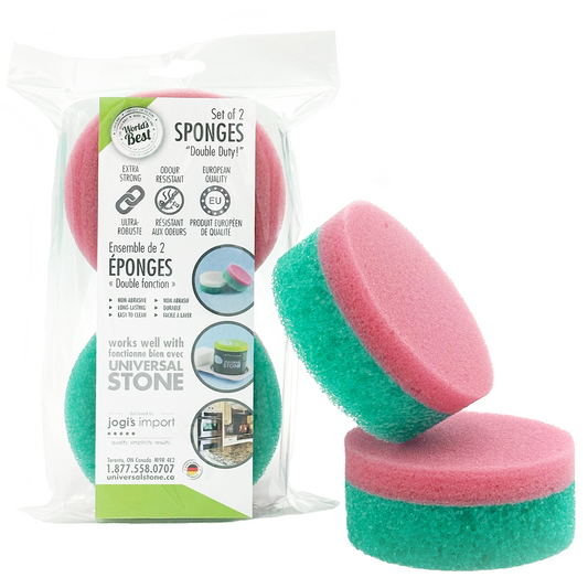 Universal Stone "Double-Duty" Sponges