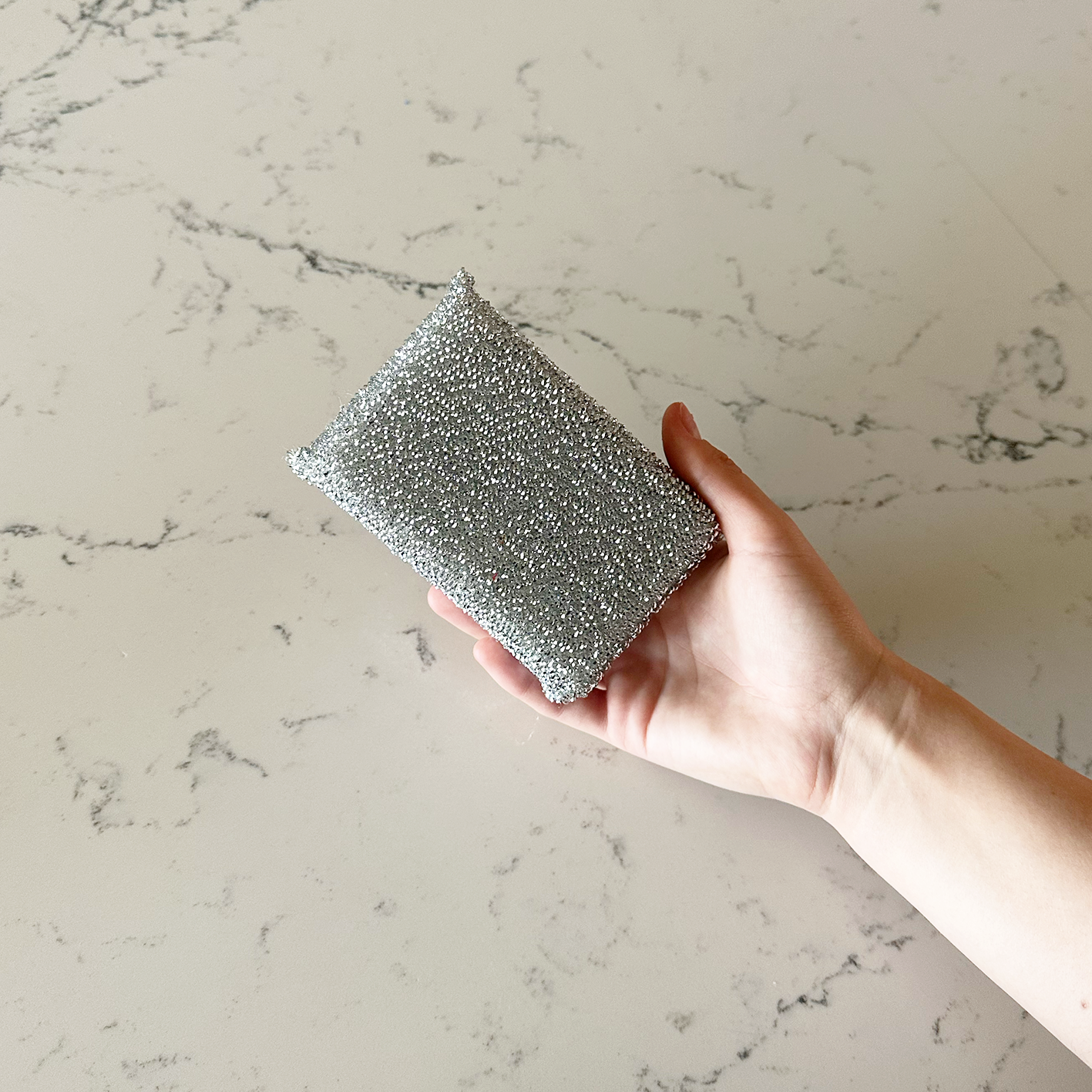 ‘The Gentle One’ – Set of 3 Sponges – Silver and Gold