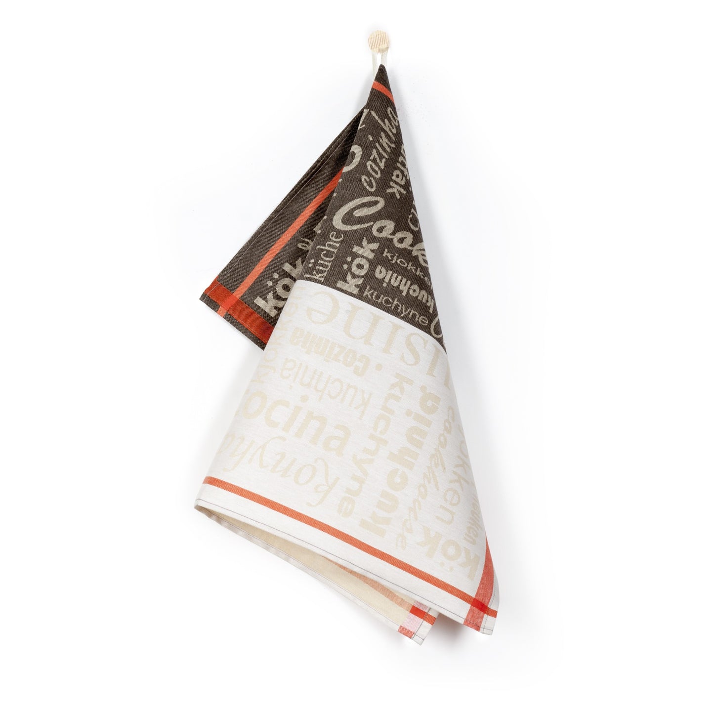 International Kitchen - Orange Tea Towels