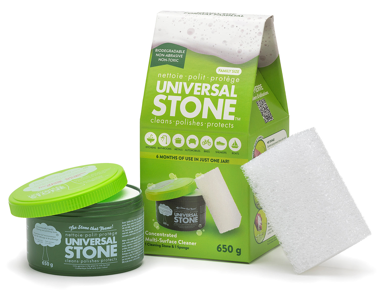 650g Universal Stone | Eco-Friendly, Multi-Purpose Cleaner β Jogi's