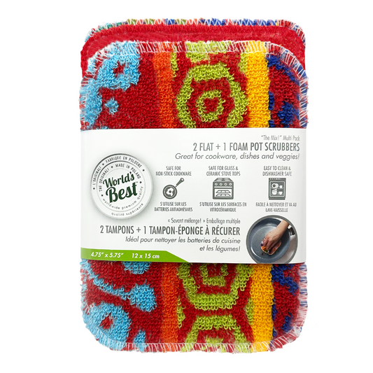 Pot Scrubbers - Multi Pack - Printed