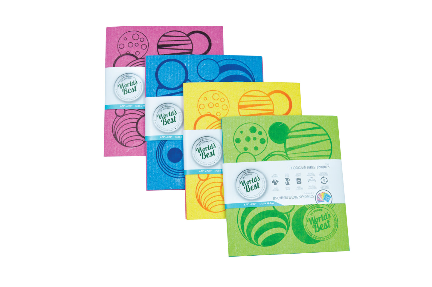Swedish Dishcloths – 3 Pack – Printed
